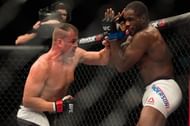 Fabio Maldonado strikes in a UFC bout